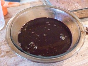 Mix together syrup ingredients.