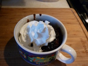 Serve topped with whipped cream, or not.