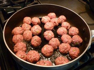 This is all the meatballs.