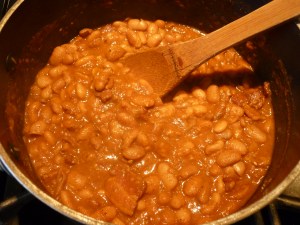 stir occasionally and reduce heat as mixture thickens. Add salt to taste.