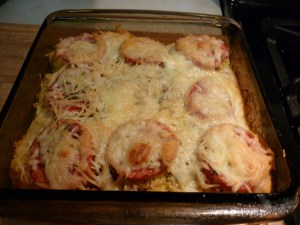 Spaghetti-Squash with Tomato